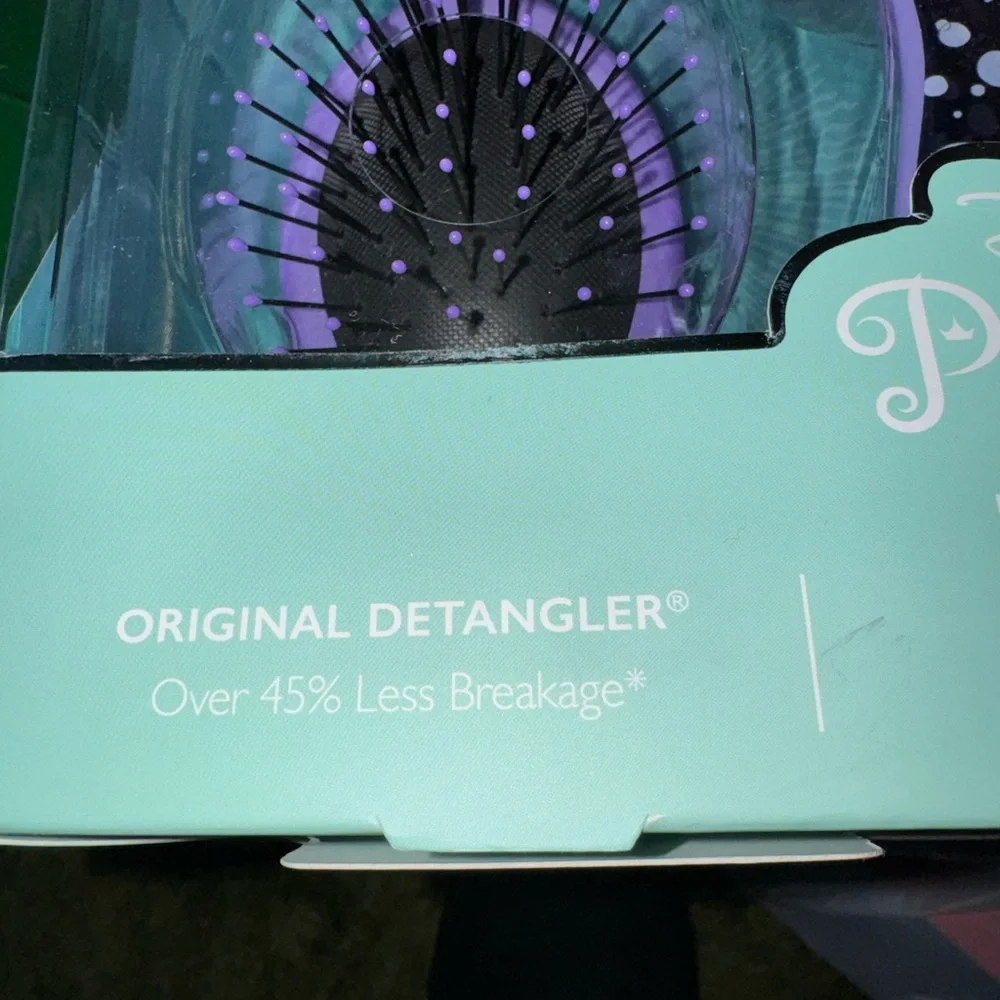 Disney Princess Wet Brush Detangling Accessory Bundle - Purple